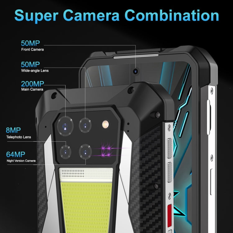 Unihertz Tank 3 / 8849, 16GB+512GB, 200MP Camera, Night Vision, 23800mAh Battery, 6.79 inch Android 13 Dimensity 8200 Octa Core, Network: 5G Unihertz Tank 3 / 8849, 16GB+512GB, 200MP Camera, Night Vision, 23800mAh Battery, 6.79 inch Android 13 Dimensity 8200 Octa Core, Network: 5G